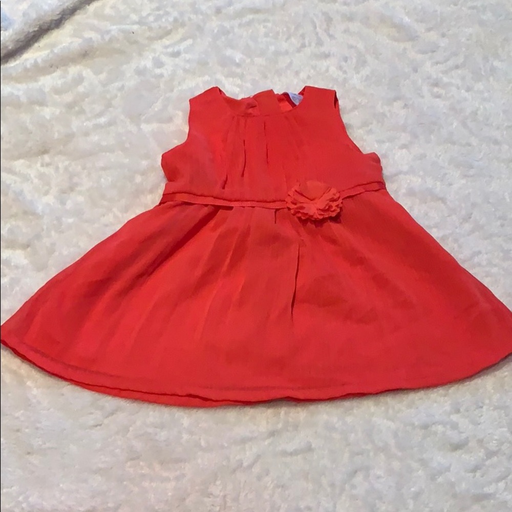 Carter’s 3 months dress. Coral pink color and EUC
